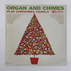 Organ and Chimes Play Christmas Carols Vinyl Record CAS 726 Vintage Holiday LP