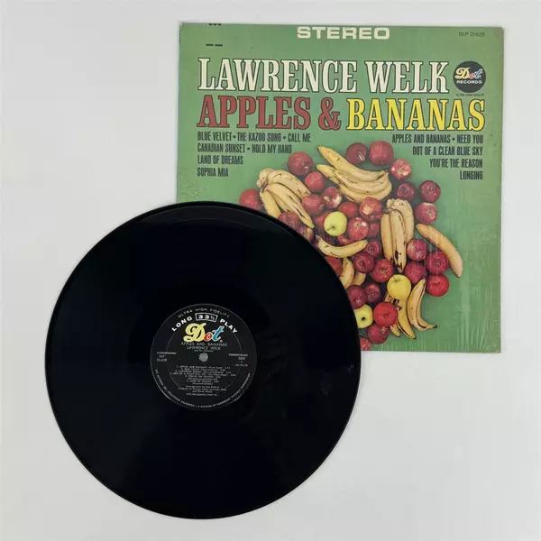 Lawrence Welk Apples And Bananas LP Vinyl Record Album Good Condition