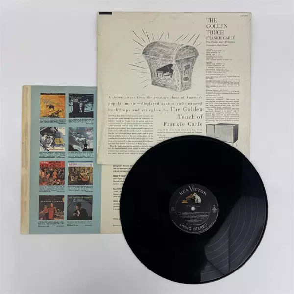 The Golden Touch Frankie Carle RCA Victor Vintage Vinyl Record 12 Inch