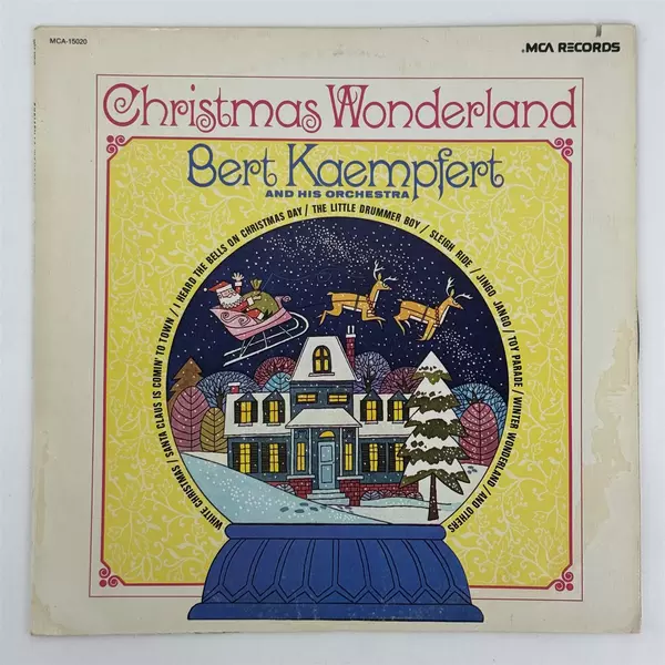 Christmas Wonderland Bert Kaempfert Orchestra 12" Vinyl DL74441 Pre-Owned