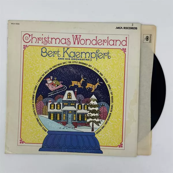 Christmas Wonderland Bert Kaempfert Orchestra 12" Vinyl DL74441 Pre-Owned