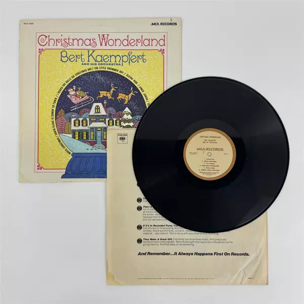 Christmas Wonderland Bert Kaempfert Orchestra 12" Vinyl DL74441 Pre-Owned