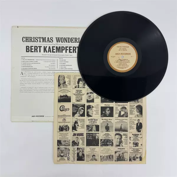 Christmas Wonderland Bert Kaempfert Orchestra 12" Vinyl DL74441 Pre-Owned