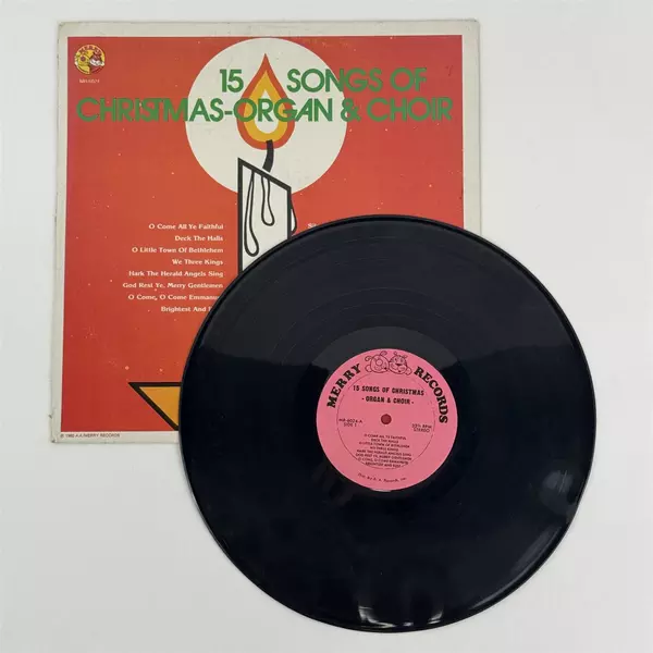 Unknown Artist 15 Songs of Christmas Organ & Choir Vinyl LP