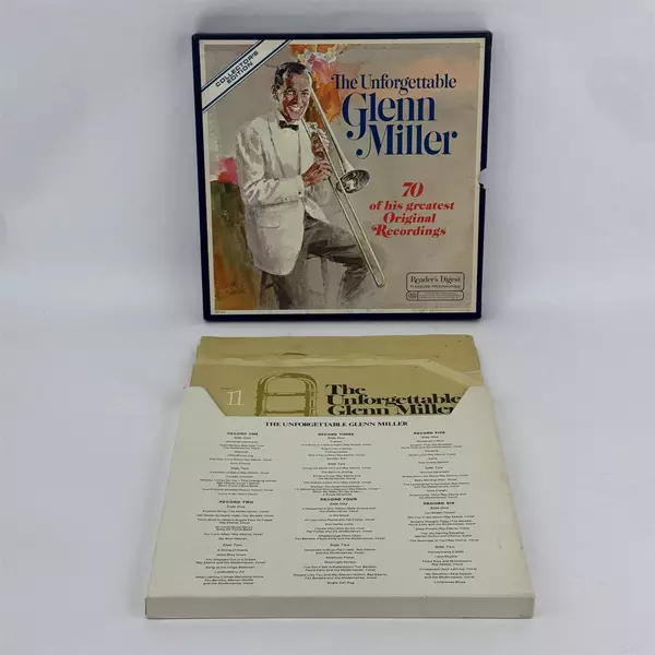 The Unforgettable Glenn Miller 6 LP Record Box Set Big Band Swing Classics