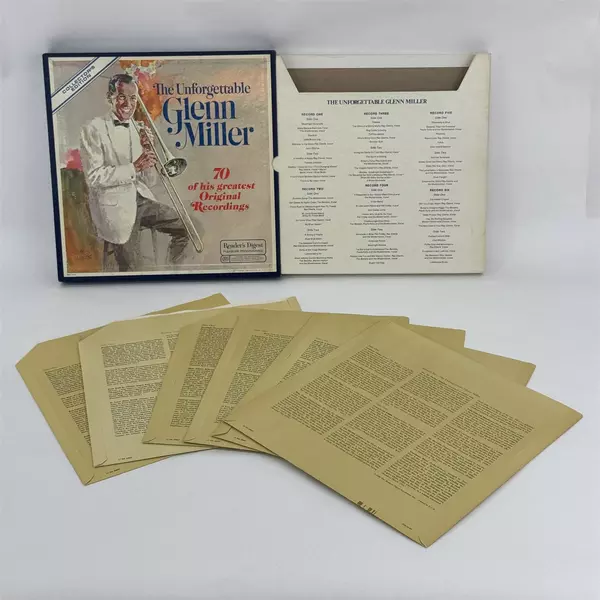 The Unforgettable Glenn Miller 6 LP Record Box Set Big Band Swing Classics
