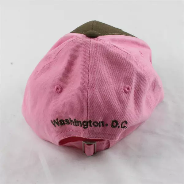 National Cherry Blossom Festival Washington DC Pink Brown Baseball Hat