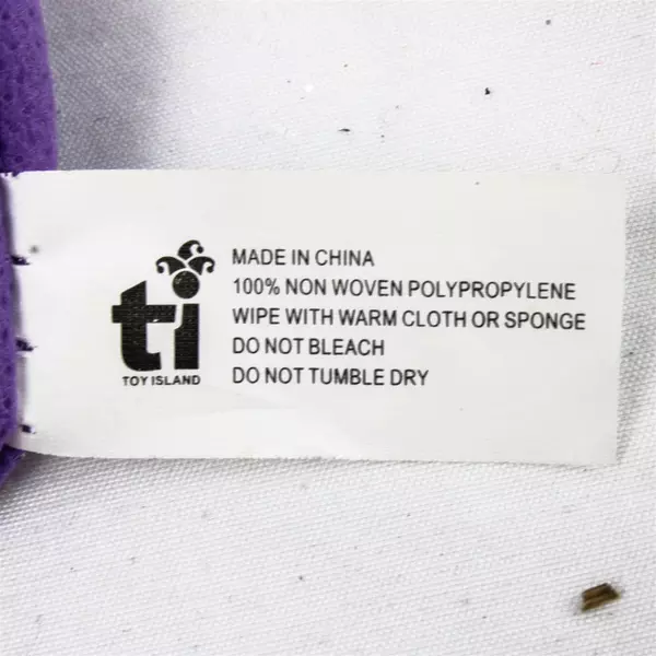 2008 Hello Kitty Sanrio Purple Shopping Tote Gift Bag Small 9.25"x10" Snowflakes