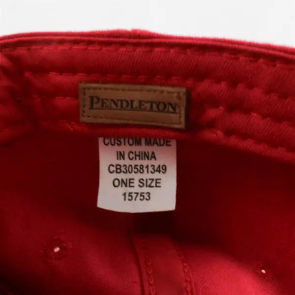 Pendleton Blended Canadian Whisky Logo Embroidered Hat Cap Adjustable