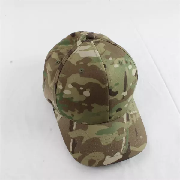 Military Style Camo Army Hat Tactical Camouflage Flexfit Cap S-M