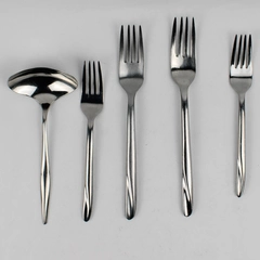 Lot Of 5 Cambridge/International Silver Contempra (Stainless) Assorted Flatware