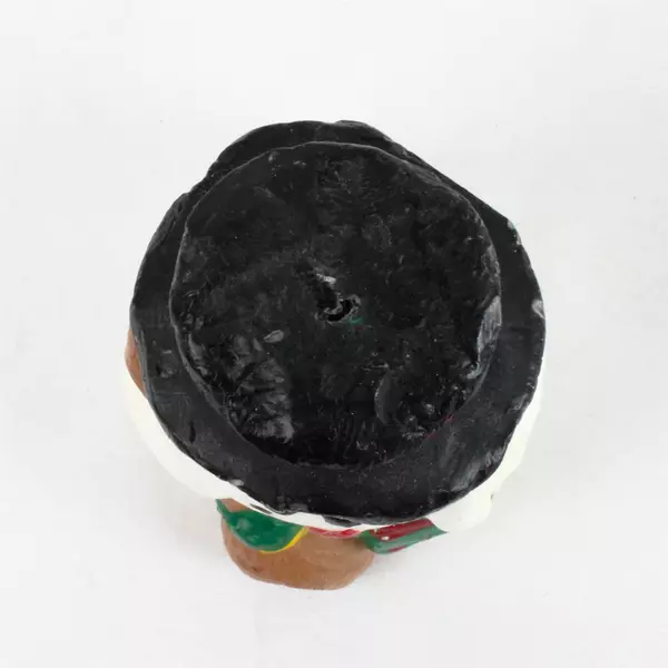 Charming Snowman Candle Holiday Decor Winter Themed 5 Inch Pre-Owned