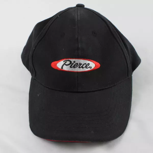 Pierce Black Ballcap Adjustable Baseball Hat Premium Quality