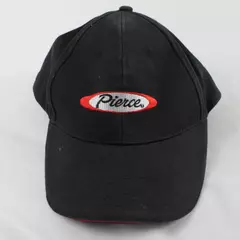 Pierce Black Ballcap Adjustable Baseball Hat Premium Quality