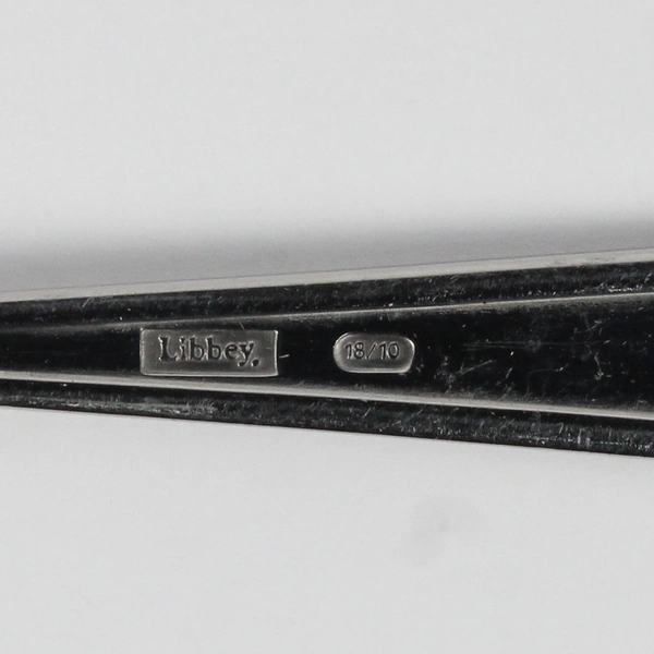 Lot Of 5 Libbey LYF7 (Stainless) Flatware Dinner Forks 8.25" Long