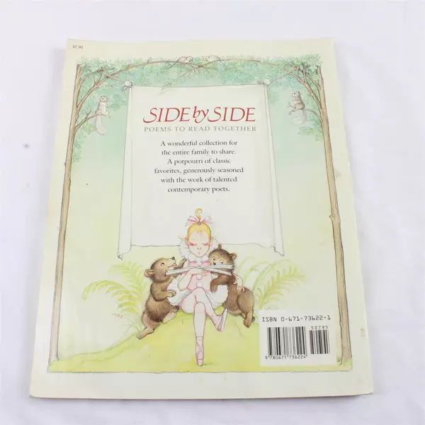 Side By Side: Poems to Read Together by Lee Bennett Hopkins Paperback 