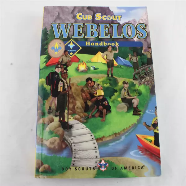 Cub Scout Webelos Handbook Paperback Boy Scouts of America Used Guide Book