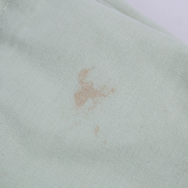 Set of 2 Martha Stewart Everyday Embroidered Mint Green Std Pillowcases FLAWED