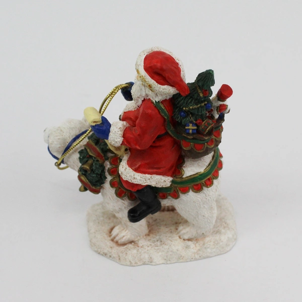 1996 May Dept Stores Santa’s From Around The World Norwegian Santa 5” Tall