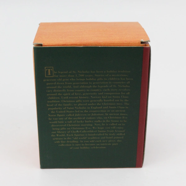 1996 May Dept Stores Santa’s From Around The World Norwegian Santa 5” Tall