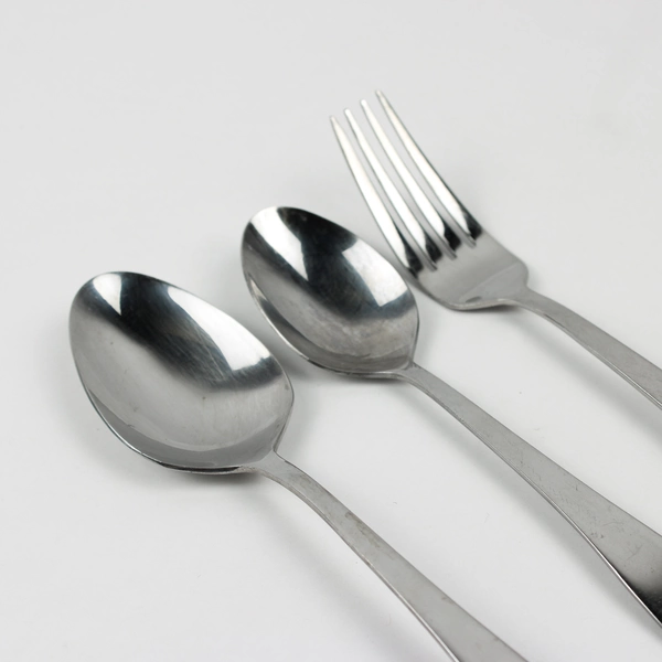 Lot Of 5 International Silver Ridgefield (Stainless) Flatware 4 Spoons 1 Fork