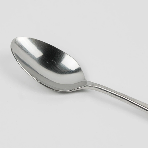 Lot Of 4 Mikasa Lucia (Stainless) Flatware Soup Spoons 7.5" Long