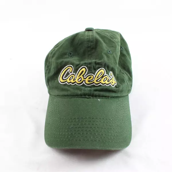 Green Cabela's Outdoor Fishing Hunting Adjustable Hat Cap