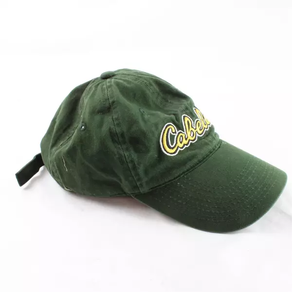 Green Cabela's Outdoor Fishing Hunting Adjustable Hat Cap