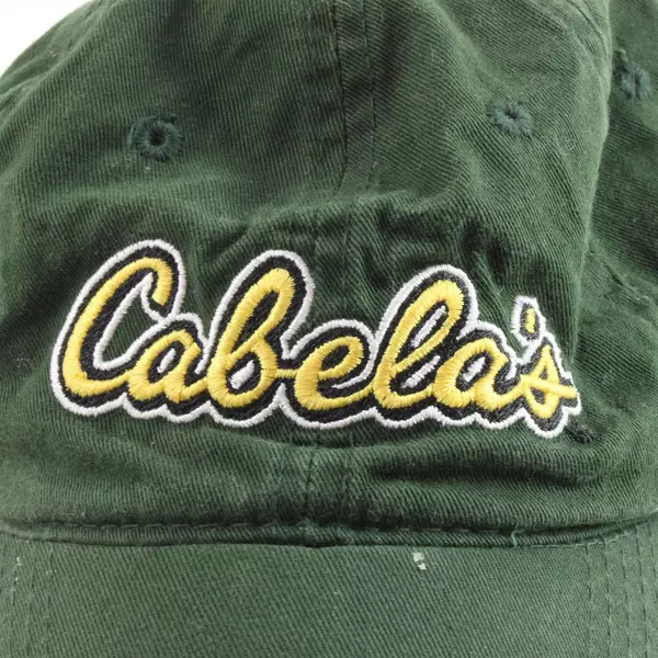 Green Cabela's Outdoor Fishing Hunting Adjustable Hat Cap