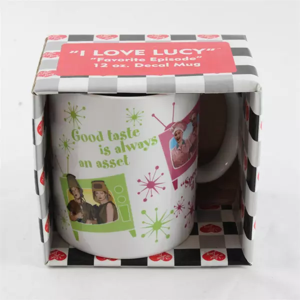 Vandor 'I Love Lucy' Favorite Episode 12oz Decal Coffee Mug