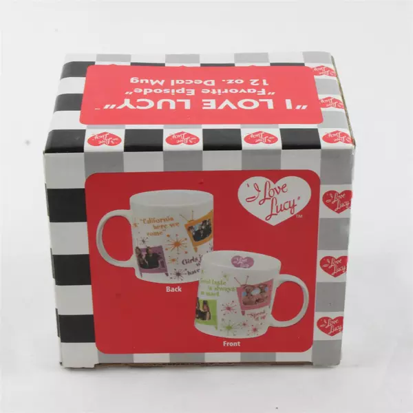 Vandor 'I Love Lucy' Favorite Episode 12oz Decal Coffee Mug