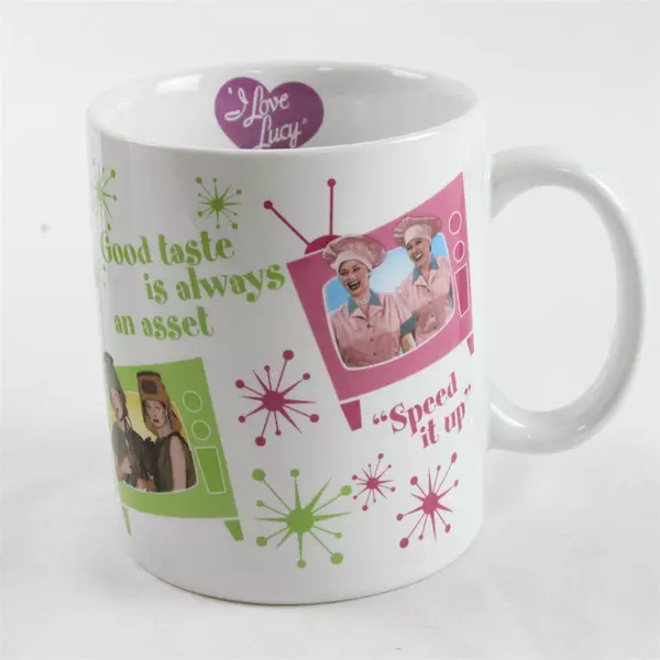 Vandor 'I Love Lucy' Favorite Episode 12oz Decal Coffee Mug