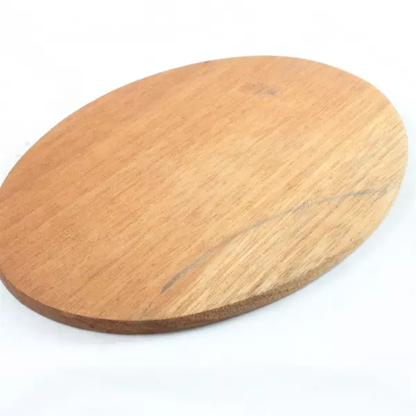 Lot of 4 Oval Wooden Boards 8"x5.75" for Painting DIY Crafts Display