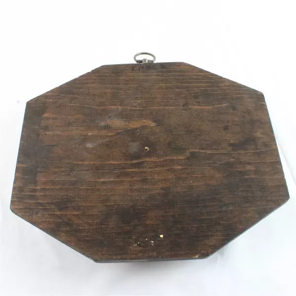 1970s American Bald Eagle 3D Resin Dome Art on Heavy Solid Wood Plaque