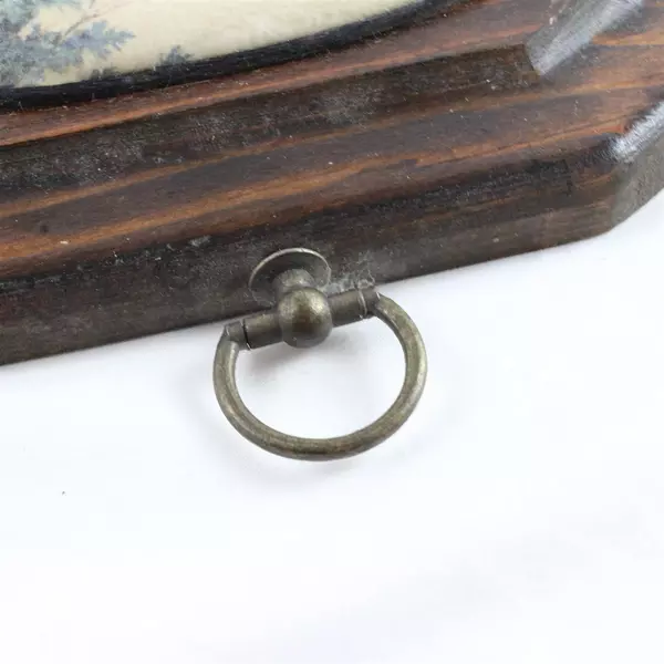 1970s American Bald Eagle 3D Resin Dome Art on Heavy Solid Wood Plaque