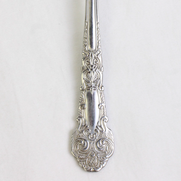 Lot of 3 Reed & Barton Vintage Silverware Renaissance Oval Soup Spns 7.25" 18/10