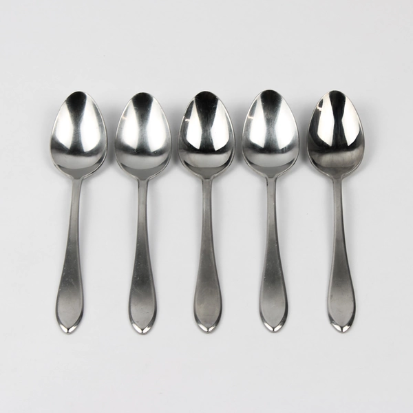 Lot of 5 Retroneu Roseanne Teaspoons 18/8 Stainless 6.25 Inches