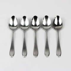 Lot of 5 Retroneu Roseanne Teaspoons 18/8 Stainless 6.25 Inches