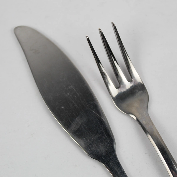 Lot of 3 Retroneu Roseanne Flatware Pieces 2 Cocktail Forks 1 Butter Knife 18/8 