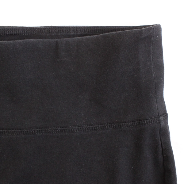 Lane Bryant Solid Black Athletic Capri Leggings Women's Size 22/24