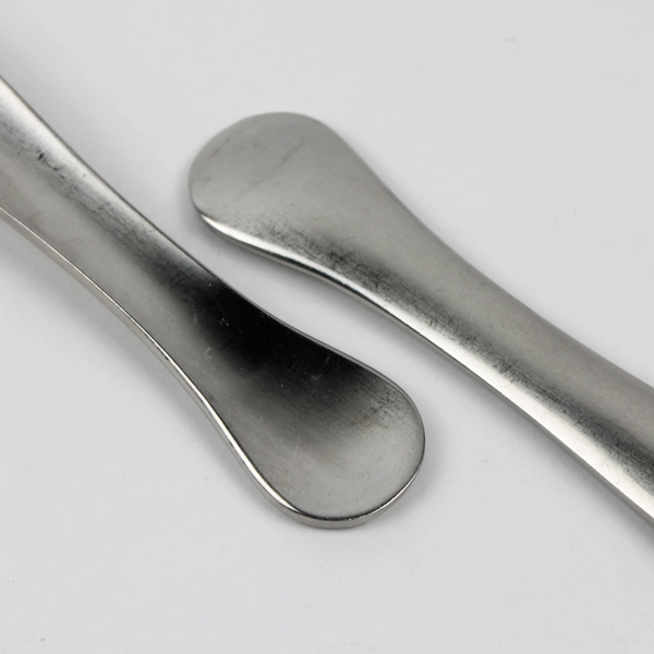 Set of 4 Retroneu Silhouette Pattern Stainless Dinner Forks 8 Inches