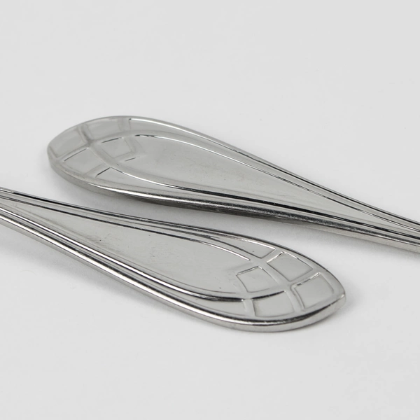 Lot of 3 Retroneu Noblis Pattern 18/10 Stainless Teaspoons 6.75 Inches