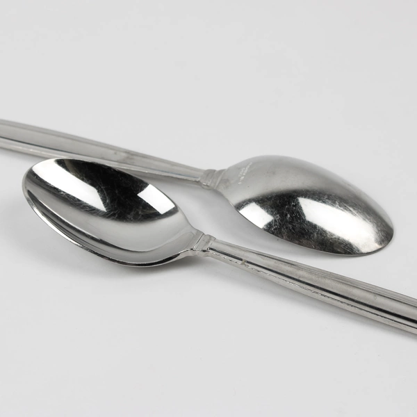 Lot of 3 Retroneu Royale Pattern 18/8 Stainless Steel Oval Soup Spoons 7.25 Inch