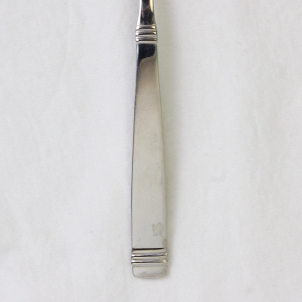 Lot of 2 Retroneu Orion Pattern 18/8 Stainless Sugar Shell Spoons 6.25 Inches