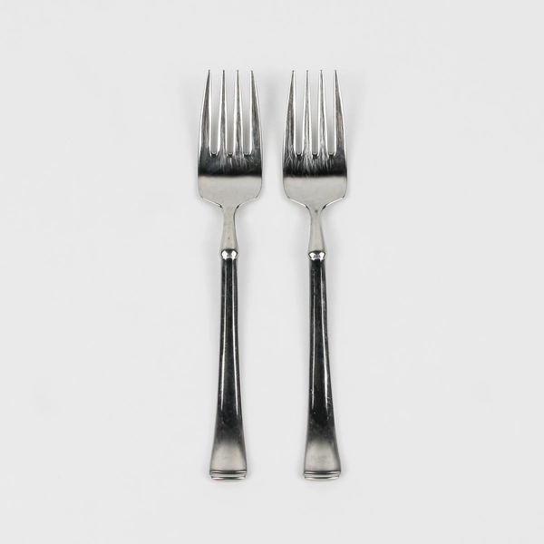 Lot of 2 Retroneu RTR22 Pattern 18/10 Stainless Salad Forks 6.5 Inches
