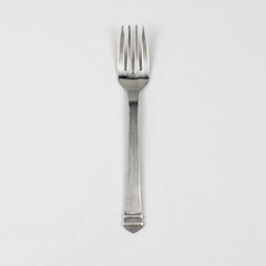 A Retroneu Regency Pattern 18/10 Stainless Salad Fork 7 Inches Satin Frosted