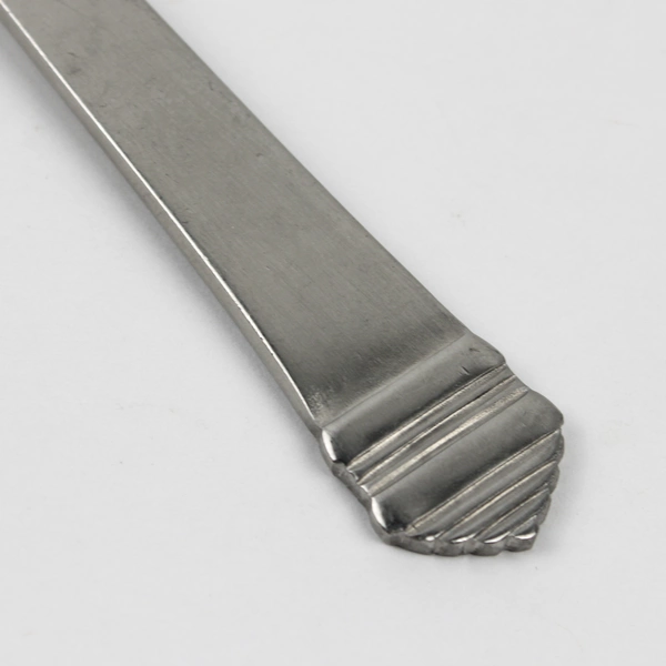 A Retroneu Regency Pattern 18/10 Stainless Salad Fork 7 Inches Satin Frosted