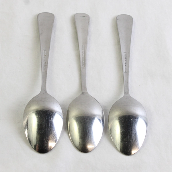 Lot of 3 Retroneu Old Vic Pattern 18/8 Stainless 6 Inch Spoons South Korea