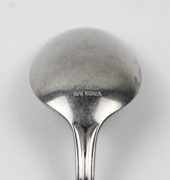 Retroneu Villa Pattern 18/8 Stainless Steel Teaspoon 7.5 Inches 