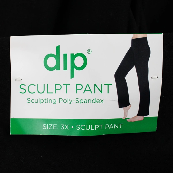 NWT Dip Black Wide Leg Sculpt Pants Women's Size 3X